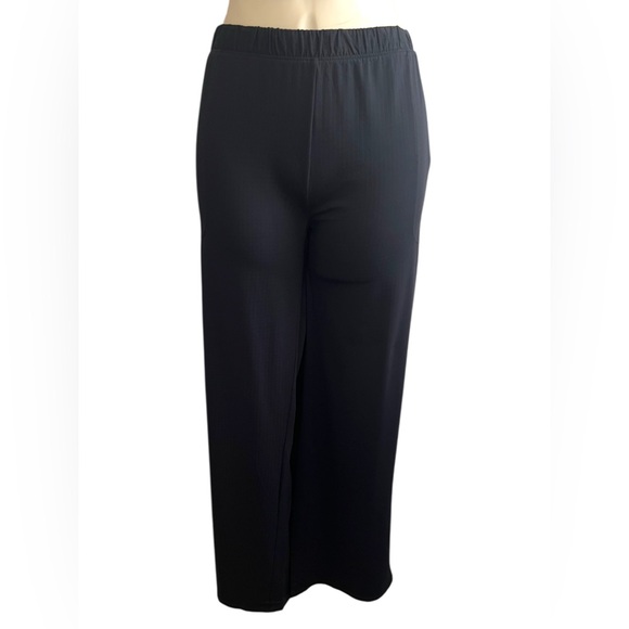 IBKUL IBKomfortable Size XL Straight-leg jogger Black Pants with Pockets - Picture 10 of 14